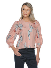 BLUZĂ MĂTASE NATURALĂ LILY
