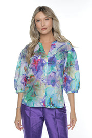 Bluza Erica confecționată din bumbac premium 100%, cu imprimeu digital exclusiv Altesa