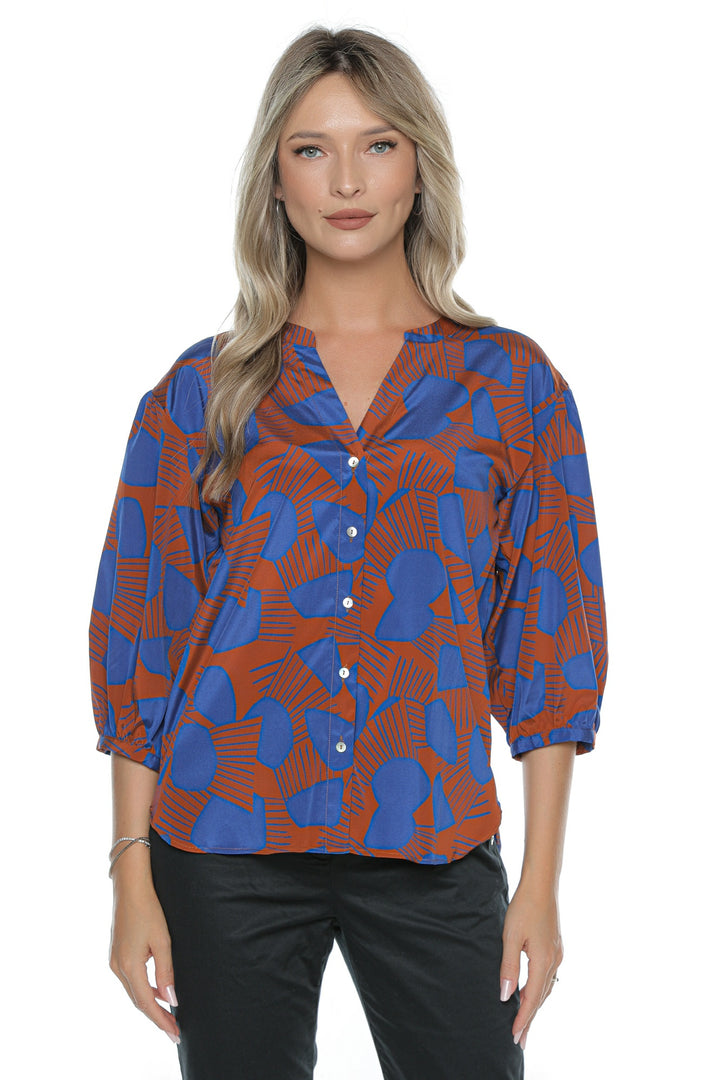 Bluza Daria din mătase naturală 100%, croială lejeră și elegantă