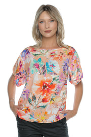 Imprimeu digital creat exclusiv pentru ALTESA pe bluza Lucia