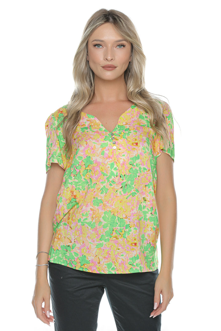 Bluza Vera din viscoză premium 100%, croială lejeră și confortabilă